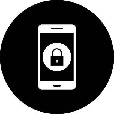 Çizim kilidi mobil uygulama simgesi
