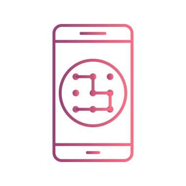 Çizim deseni mobil uygulama simgesi