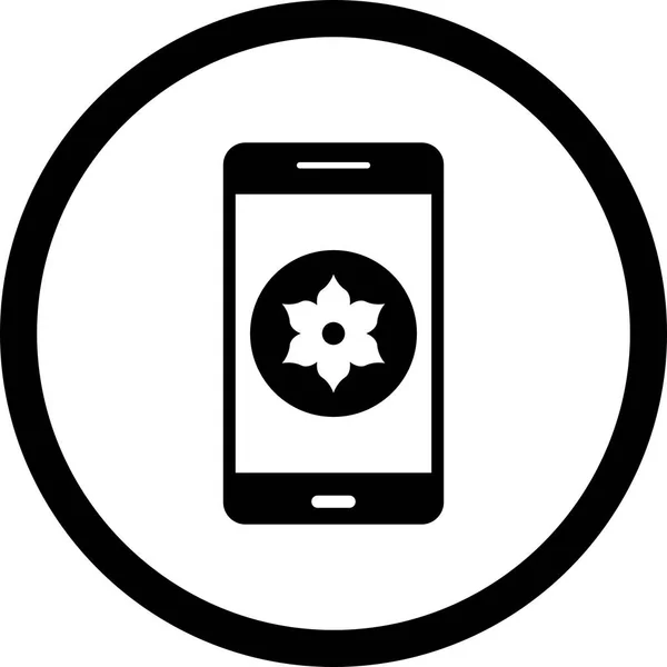 Galeria de ilustrações Mobile Application Icon — Fotografia de Stock