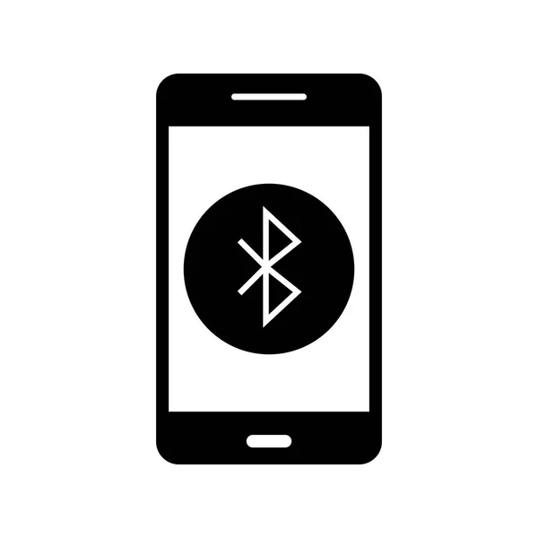 Ilustración Icono de aplicación móvil Bluetooth —  Fotos de Stock