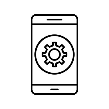 Çizim ayarı mobil uygulama simgesi