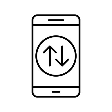 Çizim veri bağlantısı Mobil uygulama simgesi