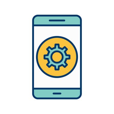 Çizim ayarı mobil uygulama simgesi