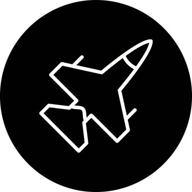 İllüstrasyon Jet simgesi