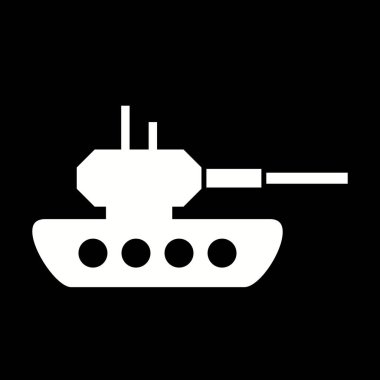 Illustration tank simgesi