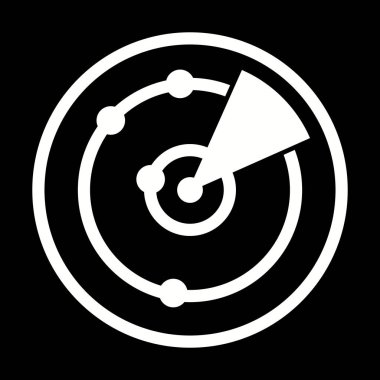 Illustration radar simgesi