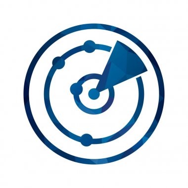 Illustration radar simgesi