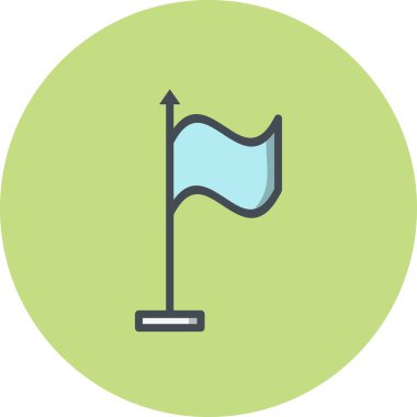 İllüstrasyon Bayrak Simgesi