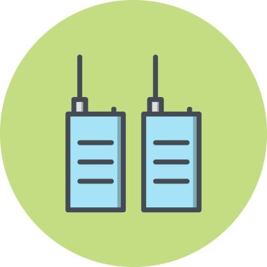 İllüstrasyon Walkie talkie Simgesi