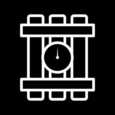 İllüstrasyon dinamit simgesi