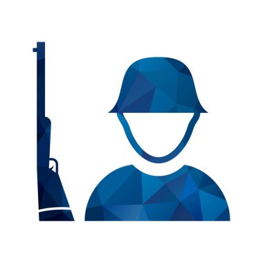 İllüstrasyon solider simgesi
