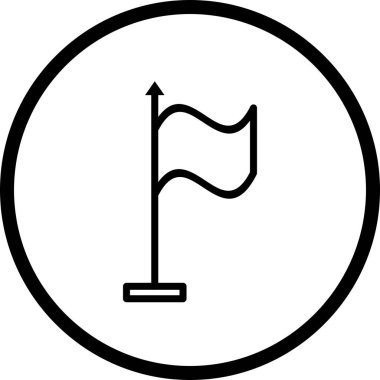 İllüstrasyon Bayrak Simgesi