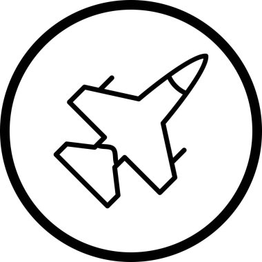 İllüstrasyon Jet simgesi