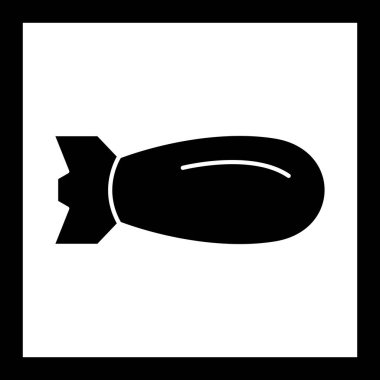 İllüstrasyon bomba simgesi