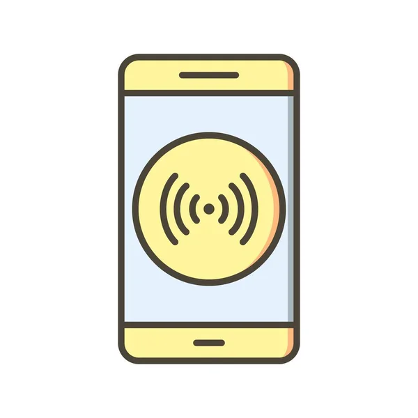 Illustration Hotspot Mobile Application Icon — Stock Photo, Image
