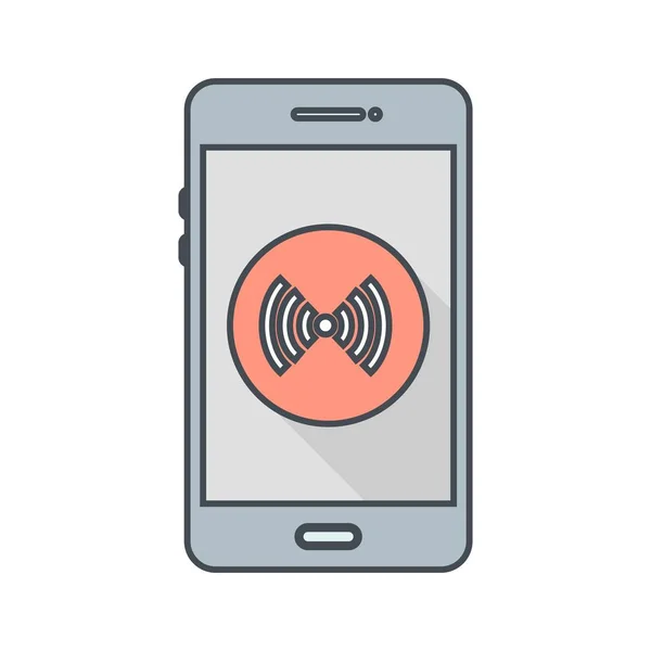 Illustration Hotspot Mobile Application Icon — Stock Photo, Image