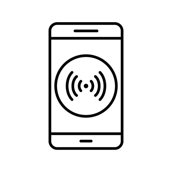 Иконка "Точка доступа к мобильным приложениям" — стоковое фото