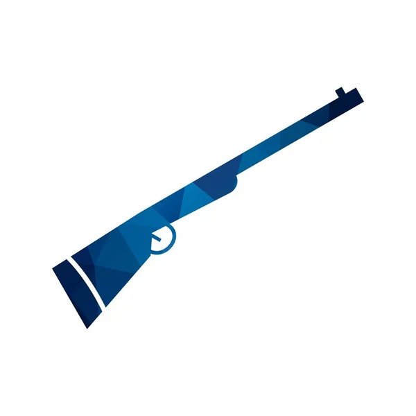 Ilustracja Shotgun ikona — Zdjęcie stockowe