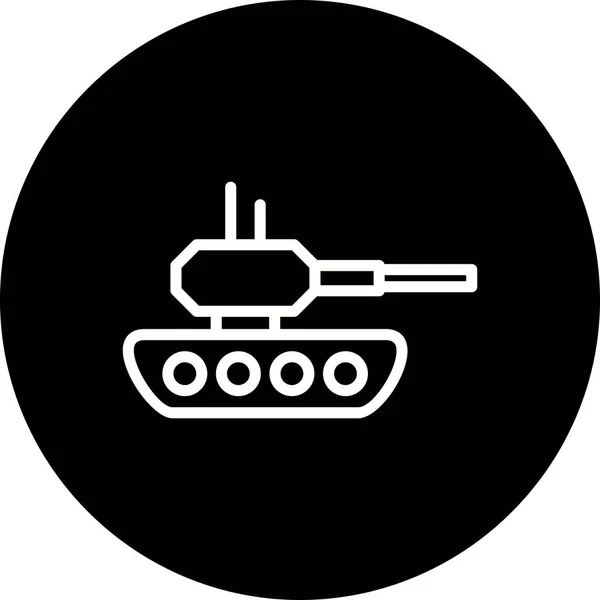 일러스트 탱크 아이콘 — 스톡 사진