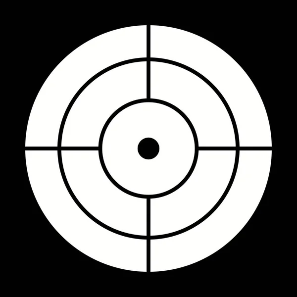 Illustration Target Icon — Stock Photo, Image