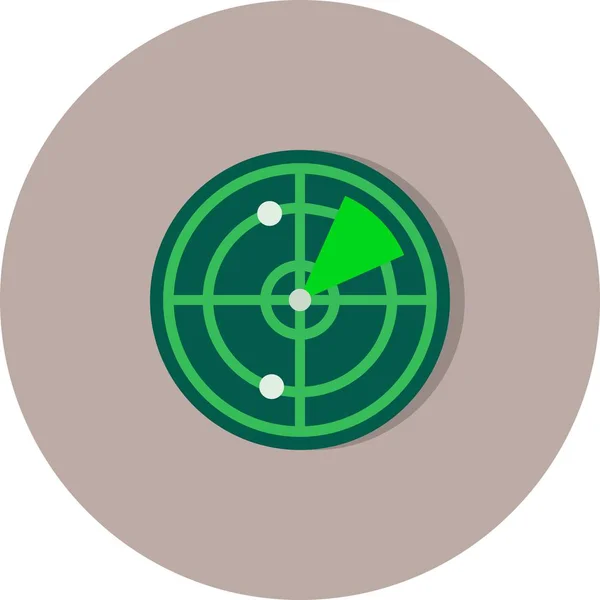 Ilustracja ikona radaru — Zdjęcie stockowe