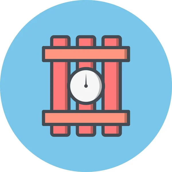 Illustration  Dynamite Icon — Stock Photo, Image