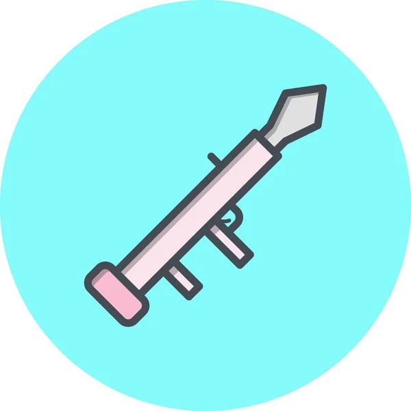 Ikon för illustration Launcher — Stockfoto