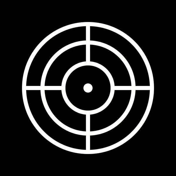 Illustration Target Icon — Stock Photo, Image