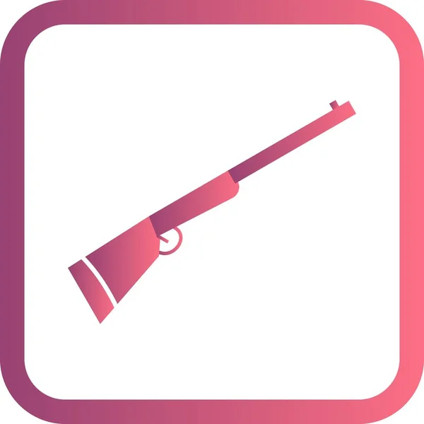 Icono de escopeta de ilustración —  Fotos de Stock