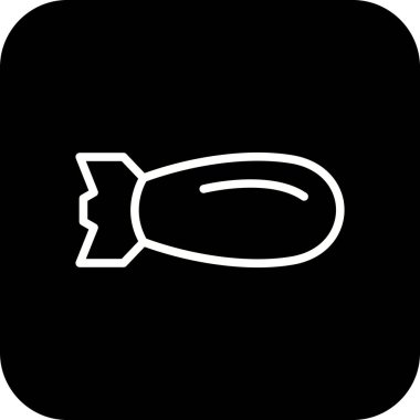 İllüstrasyon bomba simgesi