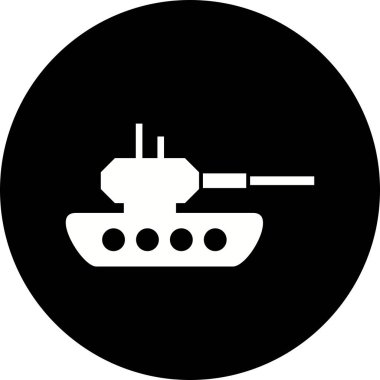 Illustration tank simgesi