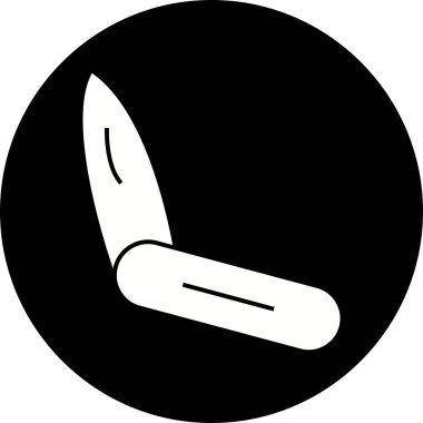 İllüstrasyon bıçak simgesi