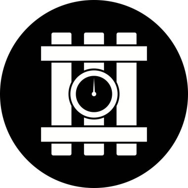 İllüstrasyon dinamit simgesi