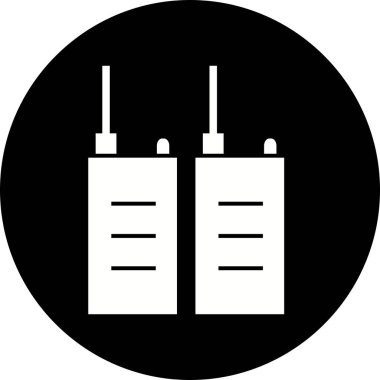 İllüstrasyon Walkie talkie Simgesi