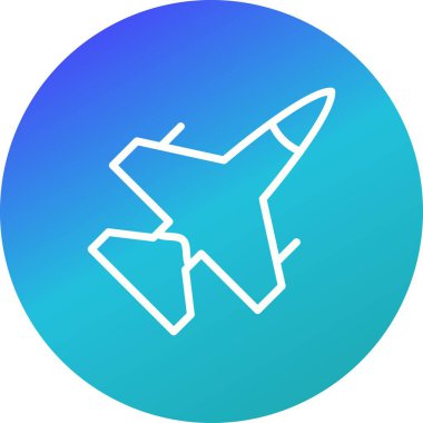 İllüstrasyon Jet simgesi
