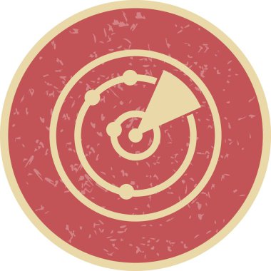 Illustration radar simgesi