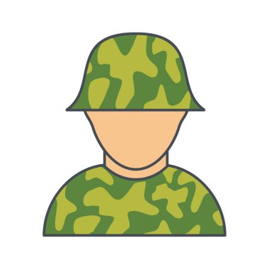 İllüstrasyon solider simgesi