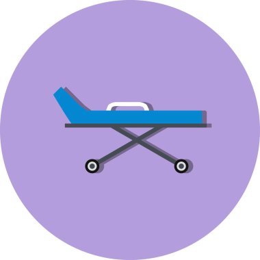 İllüstrasyon sedye simgesi