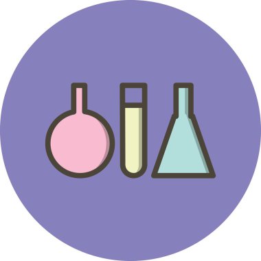 İllüstrasyon test tüpleri simgesi