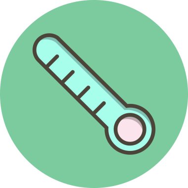 vektör termometre simgesi