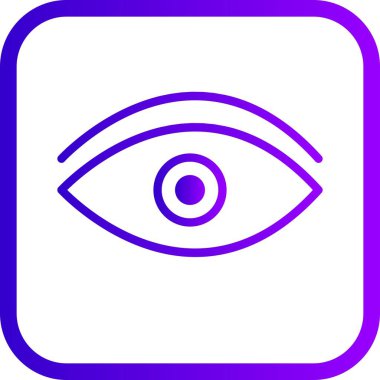 Illustration göz simgesi