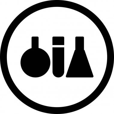 İllüstrasyon test tüpleri simgesi