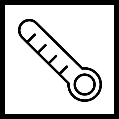 vektör termometre simgesi