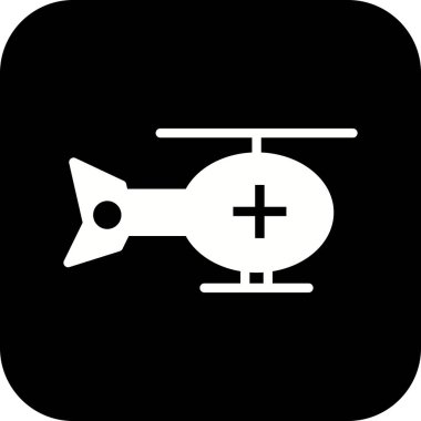 Resimde helikopter simgesi