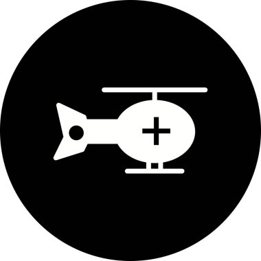 Resimde helikopter simgesi