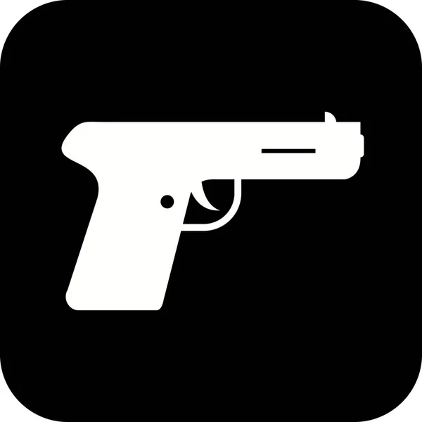 Ikona ilustracji Gun — Zdjęcie stockowe