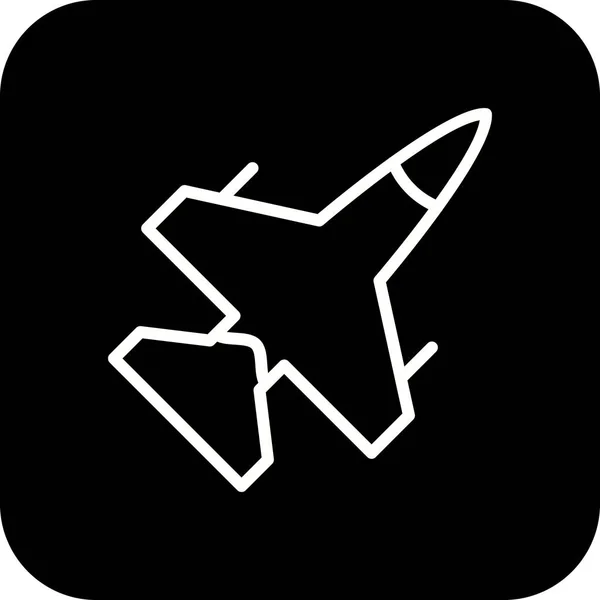 Ikona ilustracji Jet — Zdjęcie stockowe