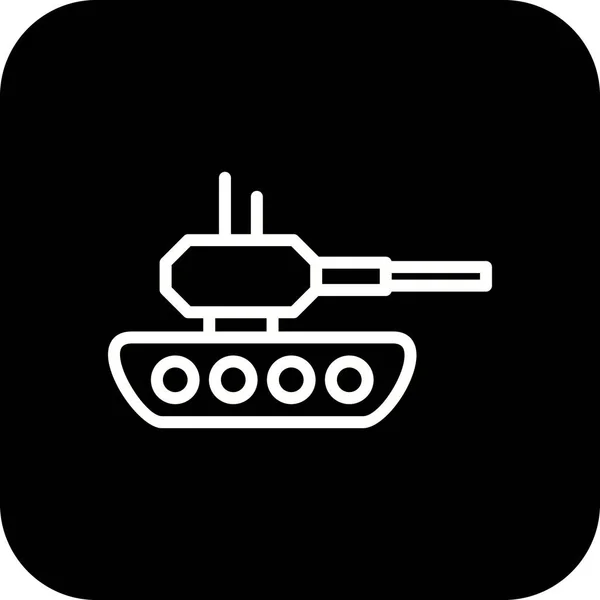 Icono del tanque de ilustración — Foto de Stock