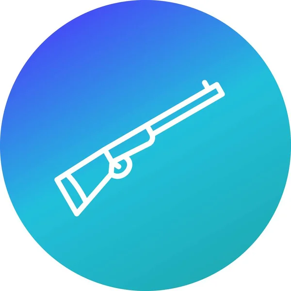 Icono de escopeta de ilustración —  Fotos de Stock