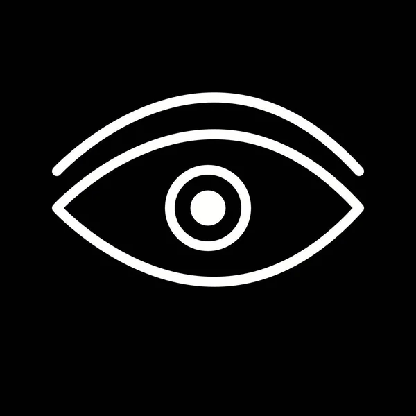 Icono de ojo de ilustración —  Fotos de Stock